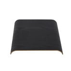 Curva Holz Tablett für Regal L33xW32,4xH3,6 Schwarz - AYTM