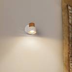 LEDVANCE LED zidni reflektor Cork, GU10, prigušiva, bijela