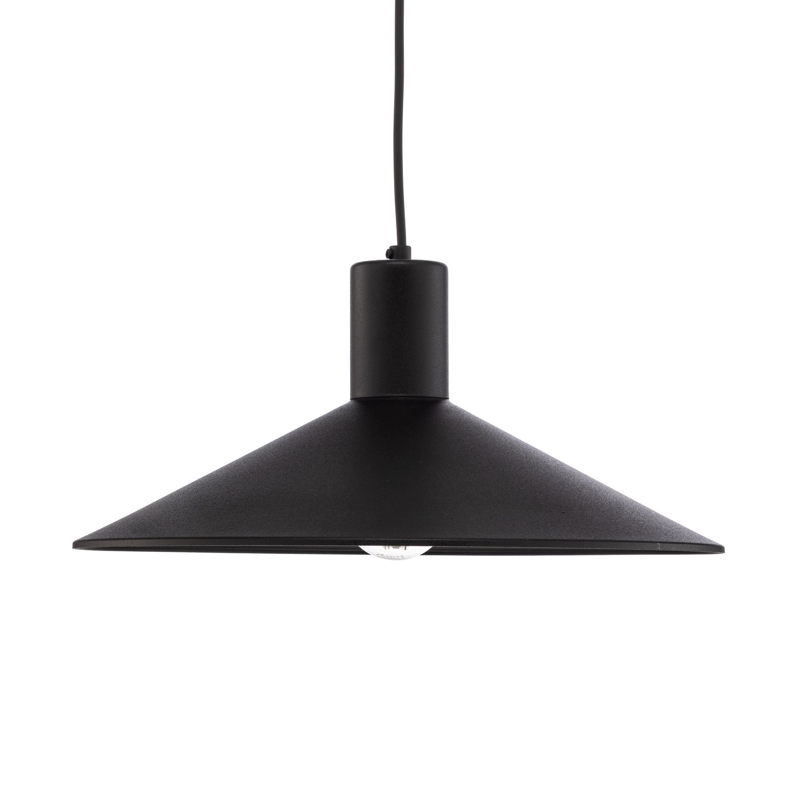 Lampă suspendată Jump, negru, Ø 36 cm