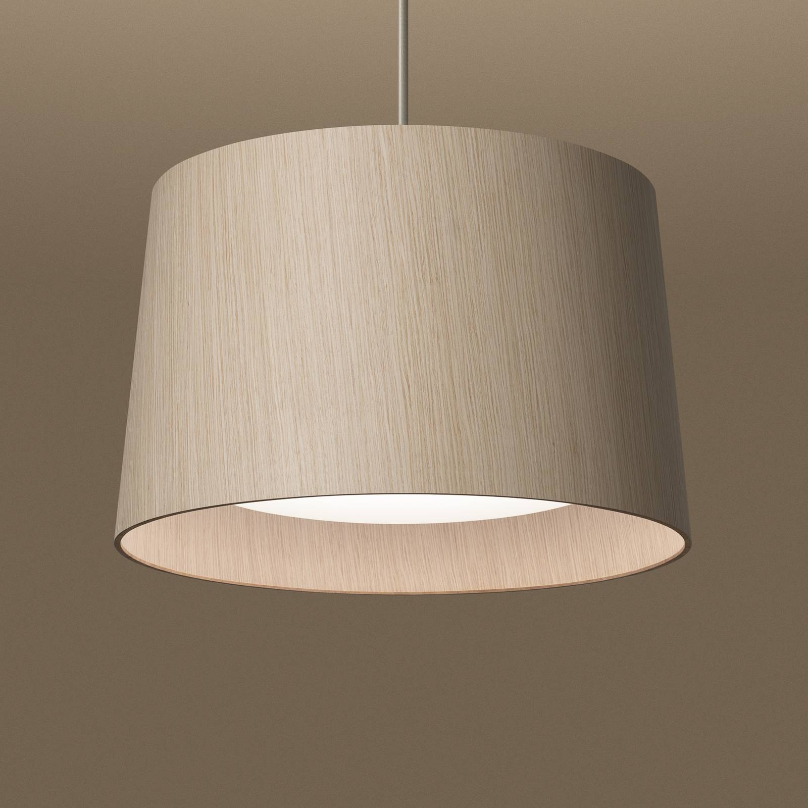Foscarini Twiggy Wood MyLight wisząca szaro-beżowa