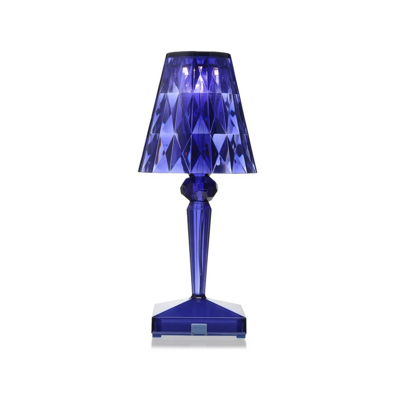 Kartell - Battery Portable Tischleuchte IP54 Blau