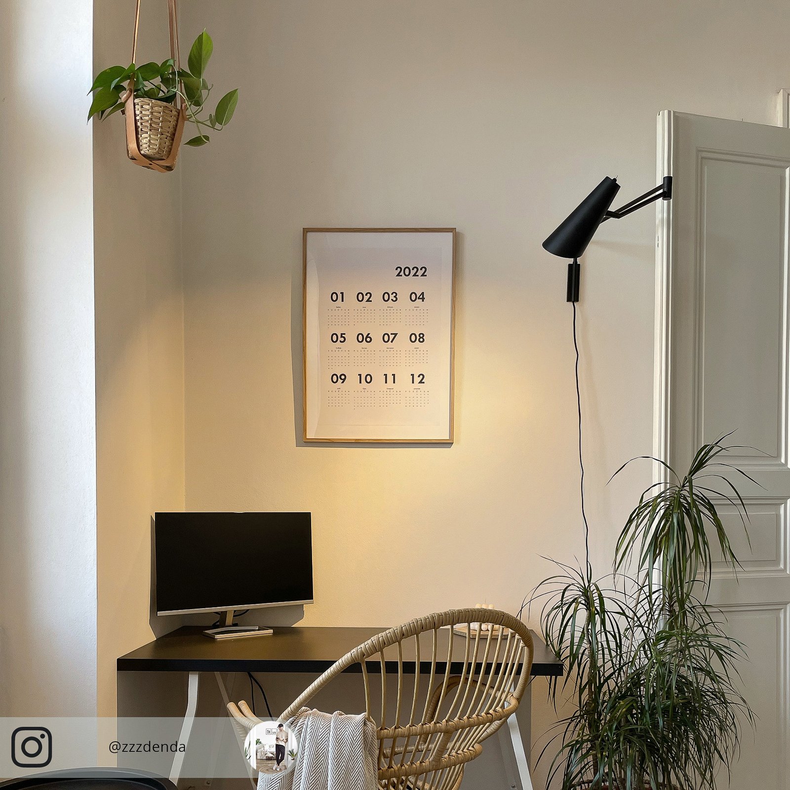 Noa Lampa Ścienna Long Matt Black - DybergLarsen