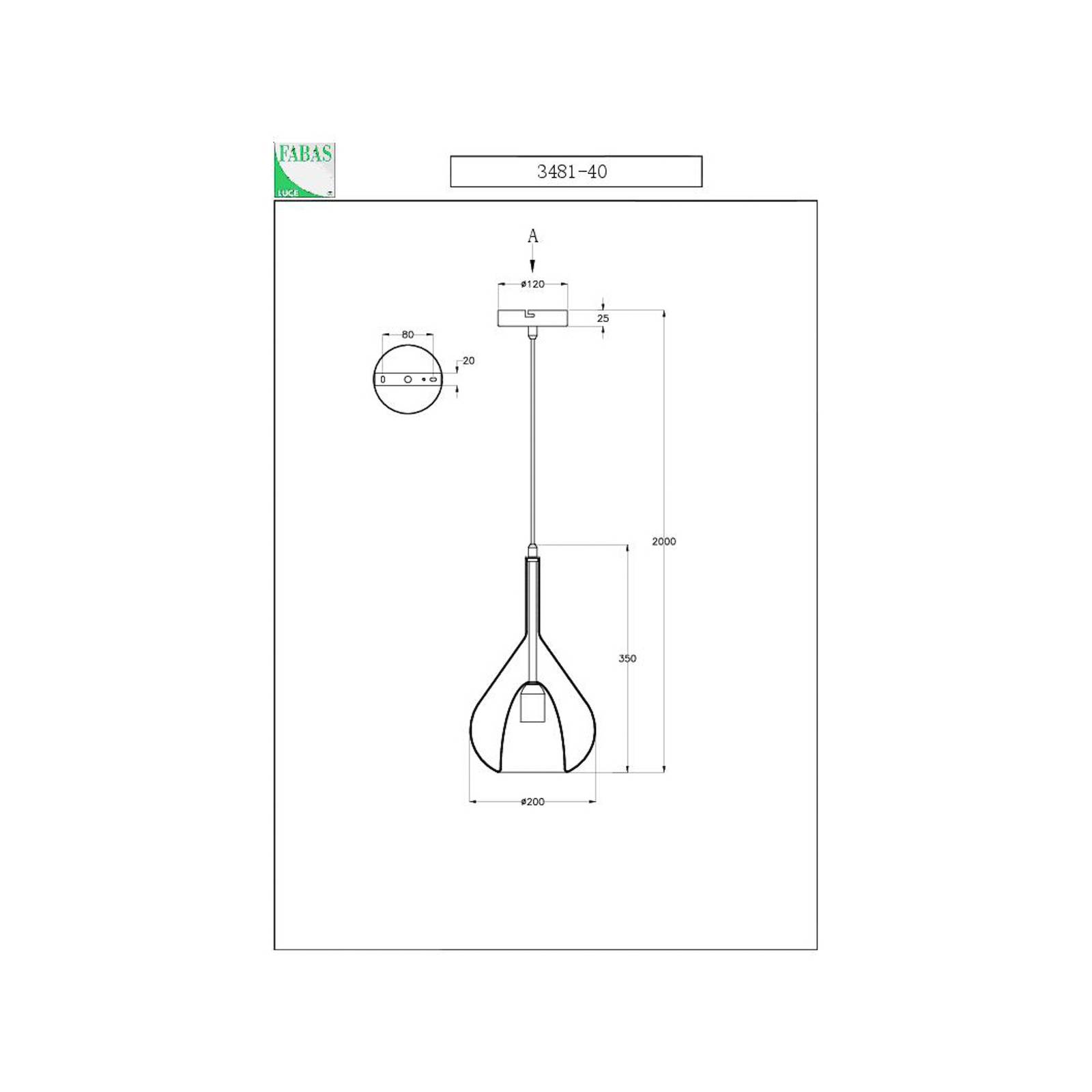 Lampa żyrandol fioletowy lazurowy niebieski 1-punktowa szkło