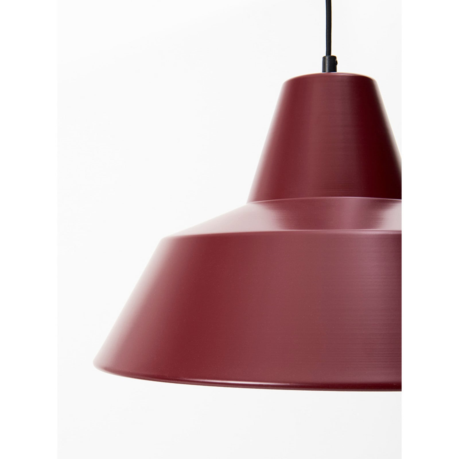 Workshop Pendel W5 Wine Red Made By Hand - Spisestue - Design - Aluminium billede