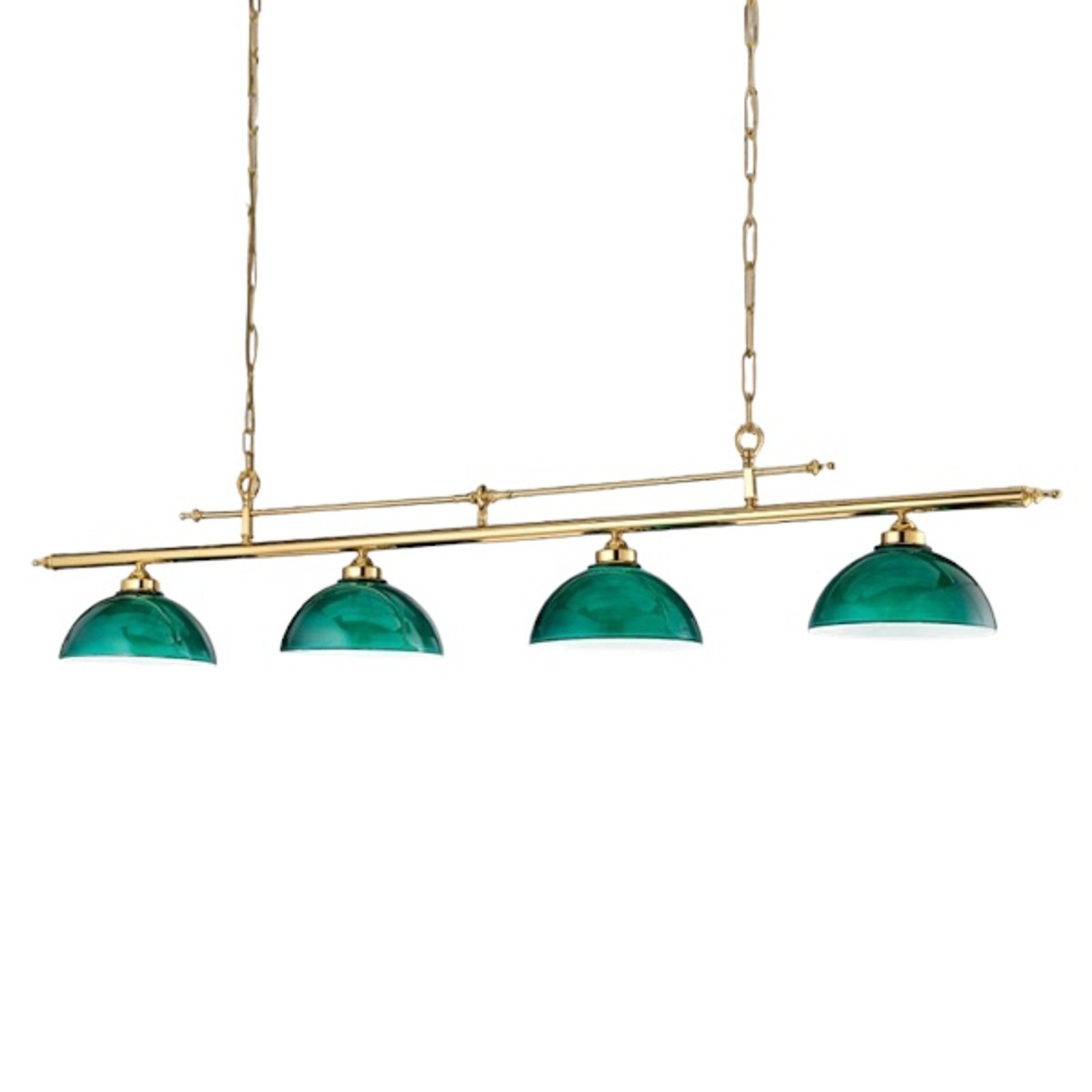 Biliardo four-bulb hanging light