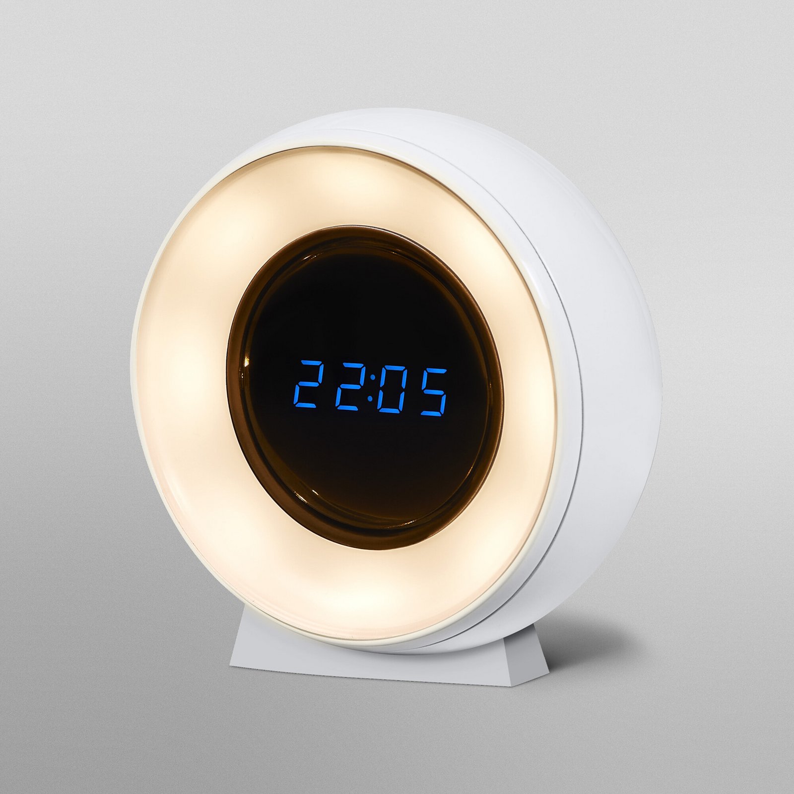 OSRAM LED-Akku-Nachtlicht NIGHTLUX CLOCK, weiß, Uhr, CCT