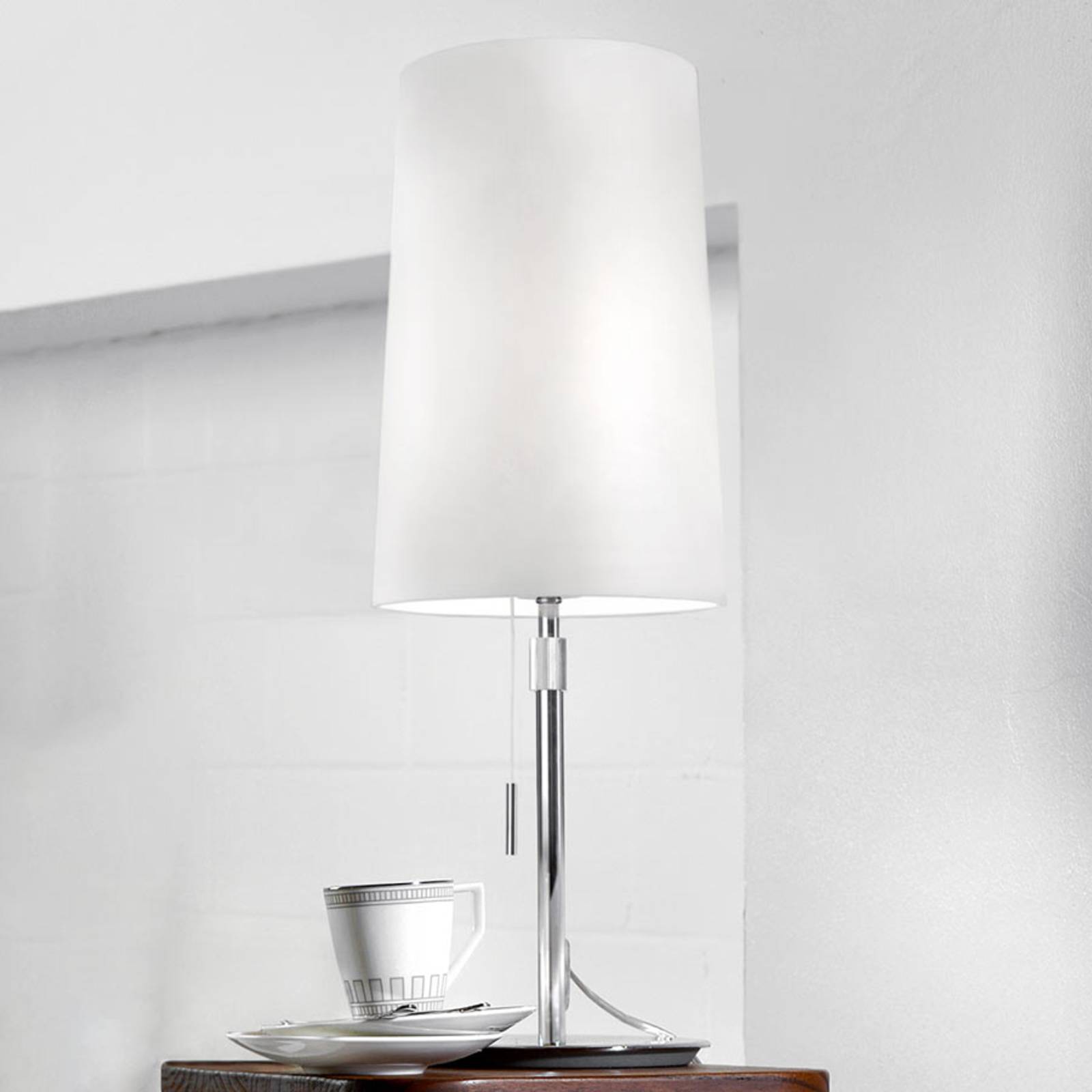 Villeroy & Boch Verona Textil-Tischleuchte in Weiß
