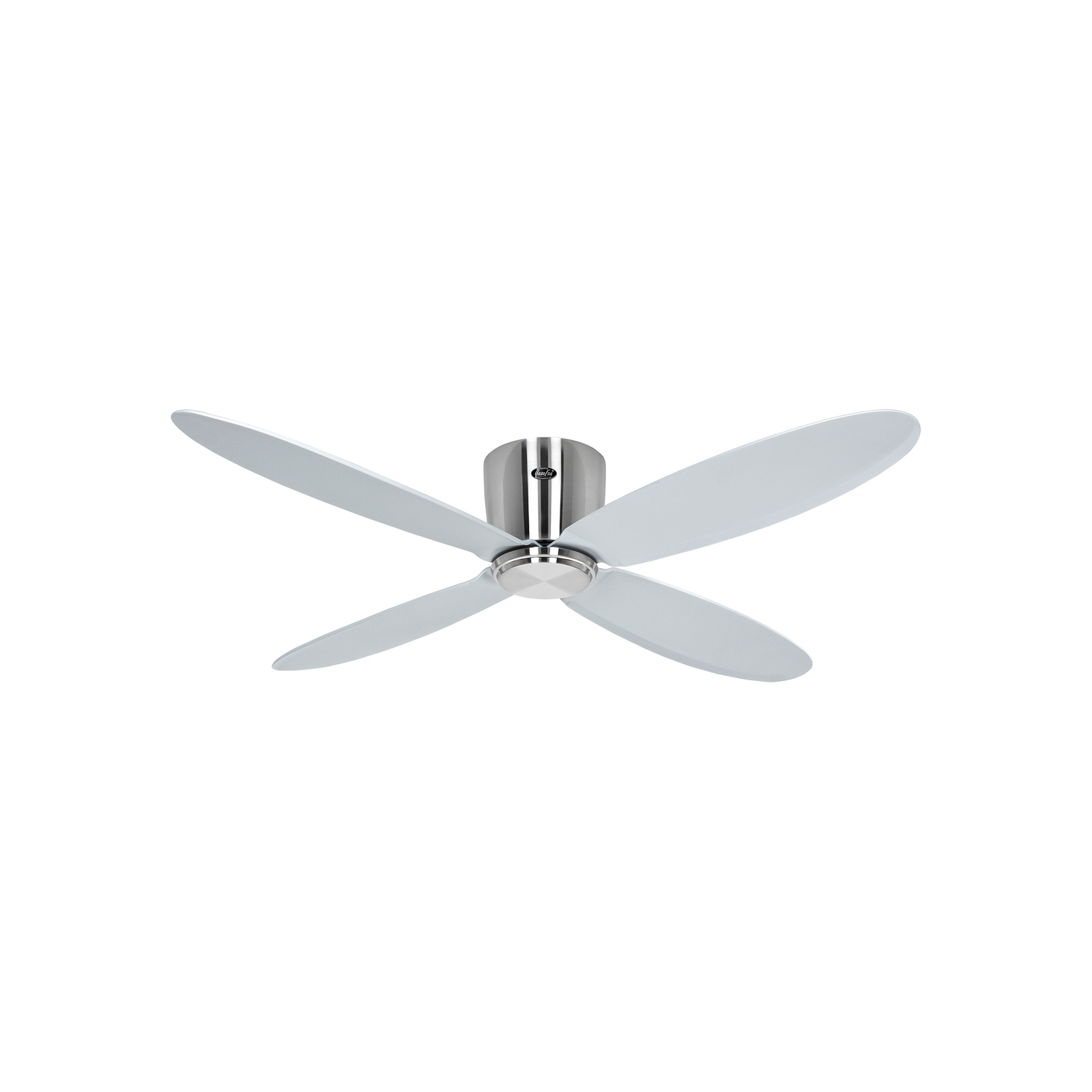 ECO PLANO II Smart Ceiling Fan Ø 132cm silver - CasaFan