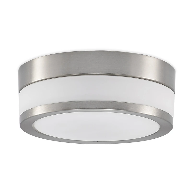 Lindby – Flavi Deckenleuchte Opal/Nickel