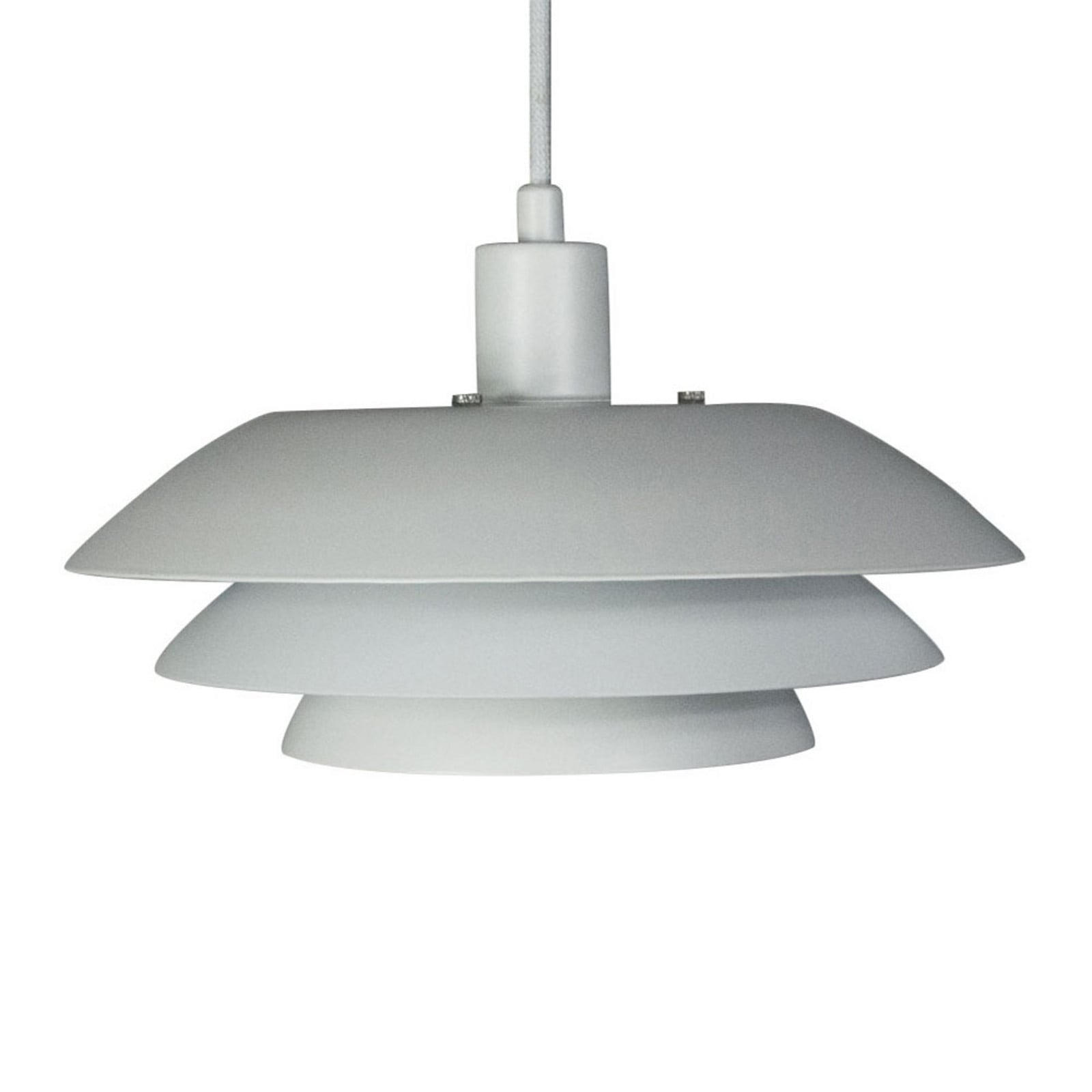 DL31 Pendel Mat Hvid Dyberg Larsen - Stue - Skandinavisk - Metal - Med én lyskilde