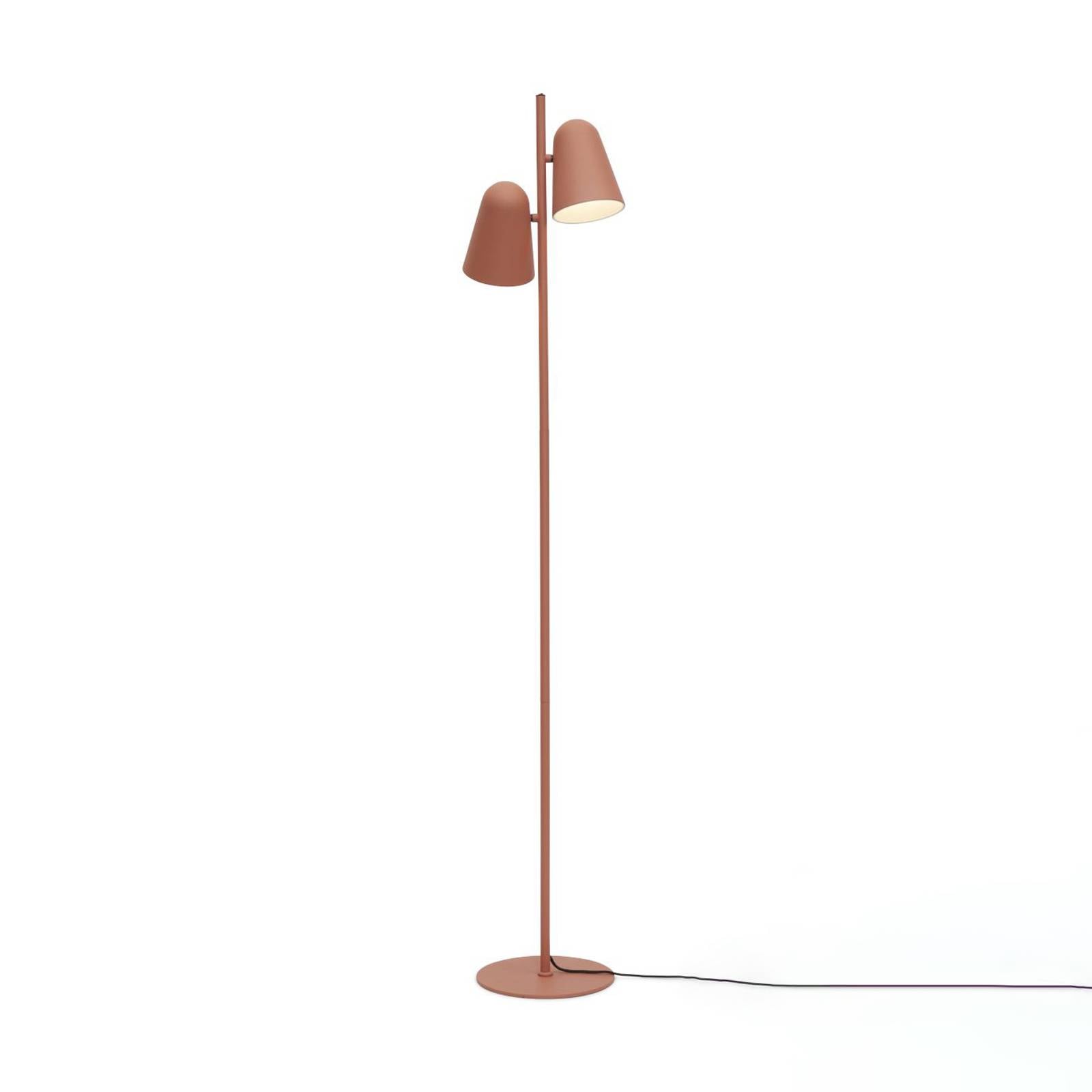 Its about Romi Stehleuchte Salamanca in Terracotta E14 2-flammig - brown