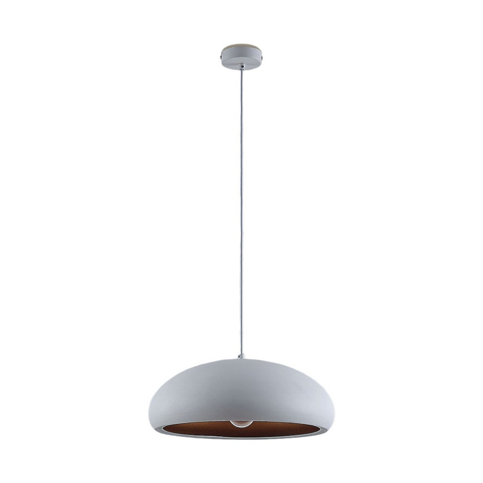 Gerwina Hanglamp White/Gold - Lindby