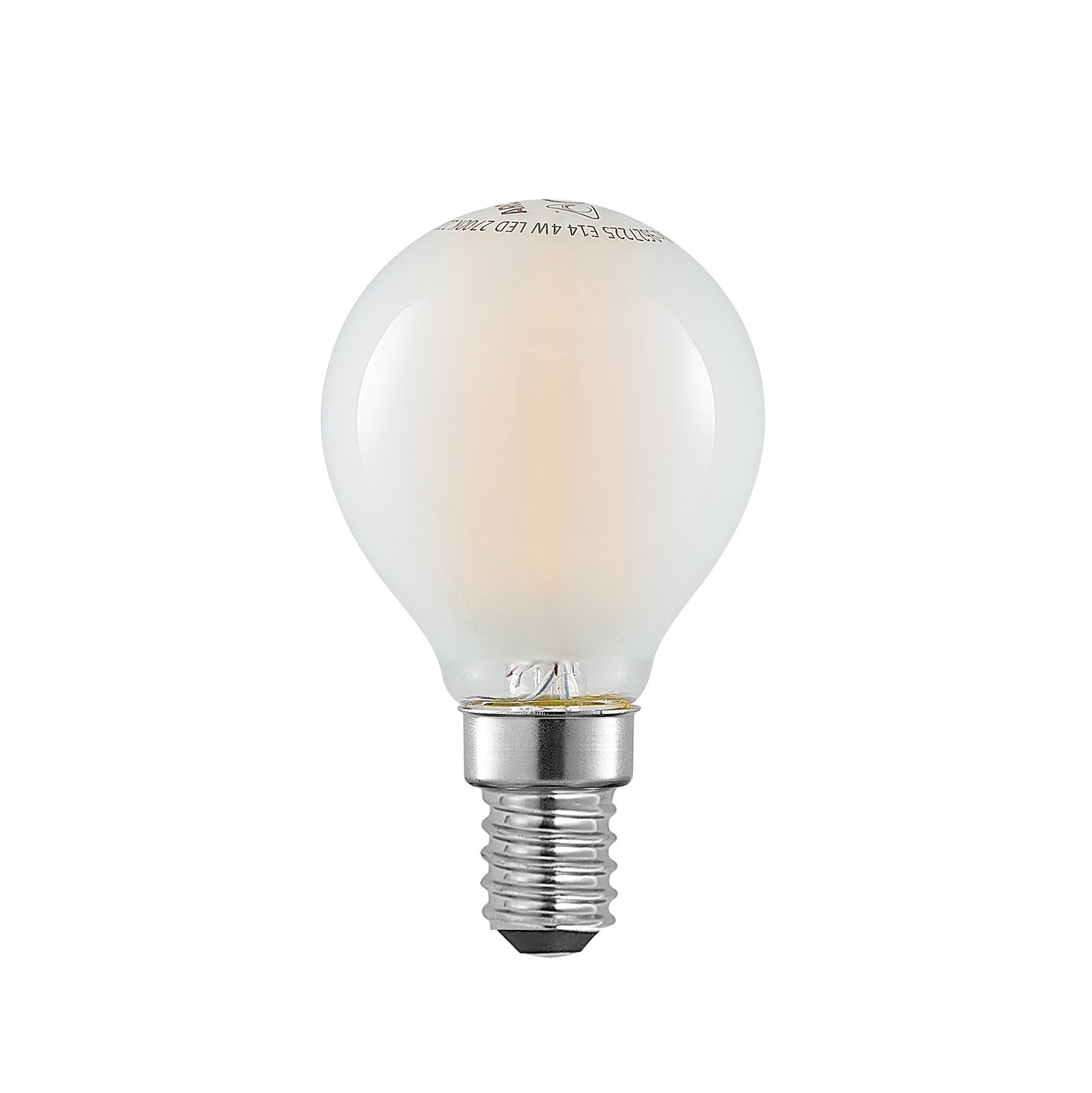 LED-lampa E14 4W 2 700 K droppe matt dimbar