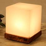 Cube White Line table lamp