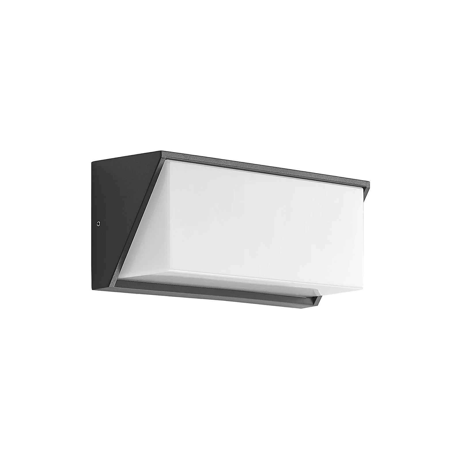 Lindby LED-Außenwandleuchte Malim, 25 cm, anthrazit, IP65