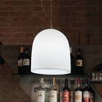 Modo Luce Campanone lampă suspendată Ø 33 cm alb
