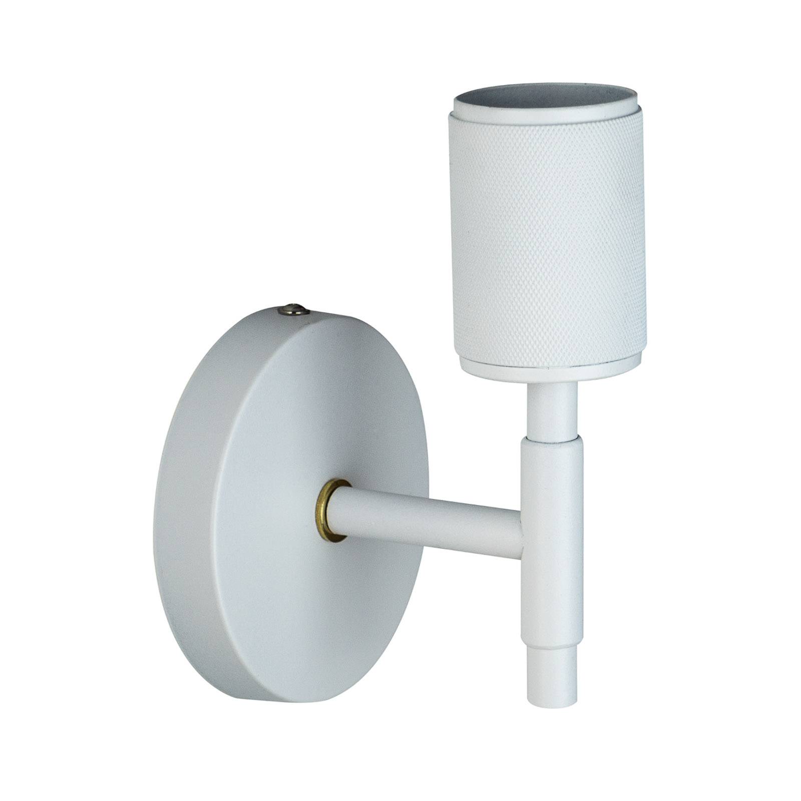 Segula SEGULA Onyx single wall light, white, for Living / Dining Room, aluminium, E27, 15 W, energy efficiency: A++, W: 10 cm, H: 15.5 cm