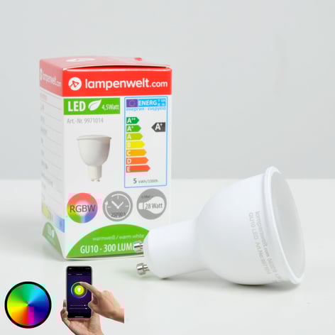 Lindby Smart LED-Reflektor 110° GU10 4,5W, RGB