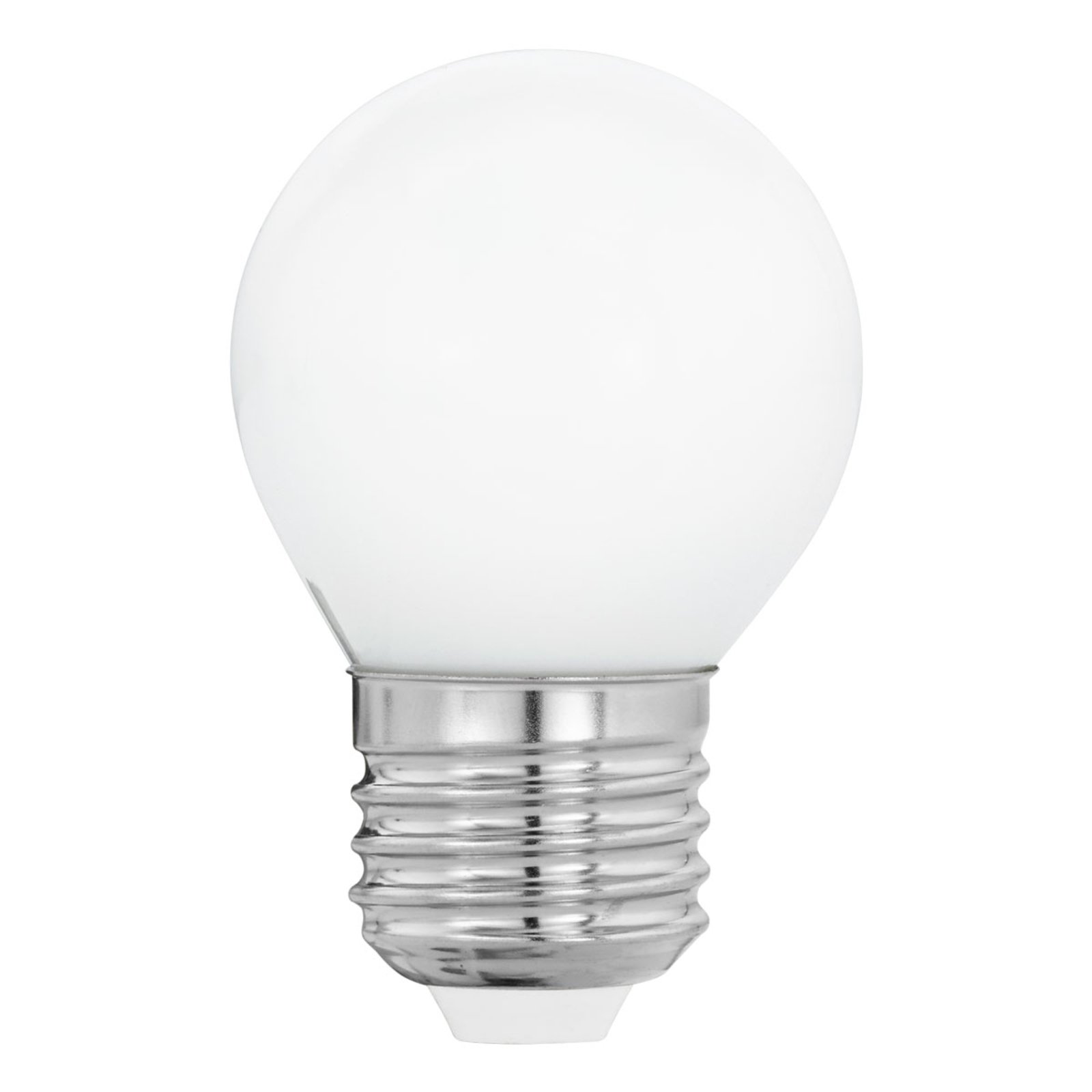 LED-pære E27 G45 4W, varmhvit, opal