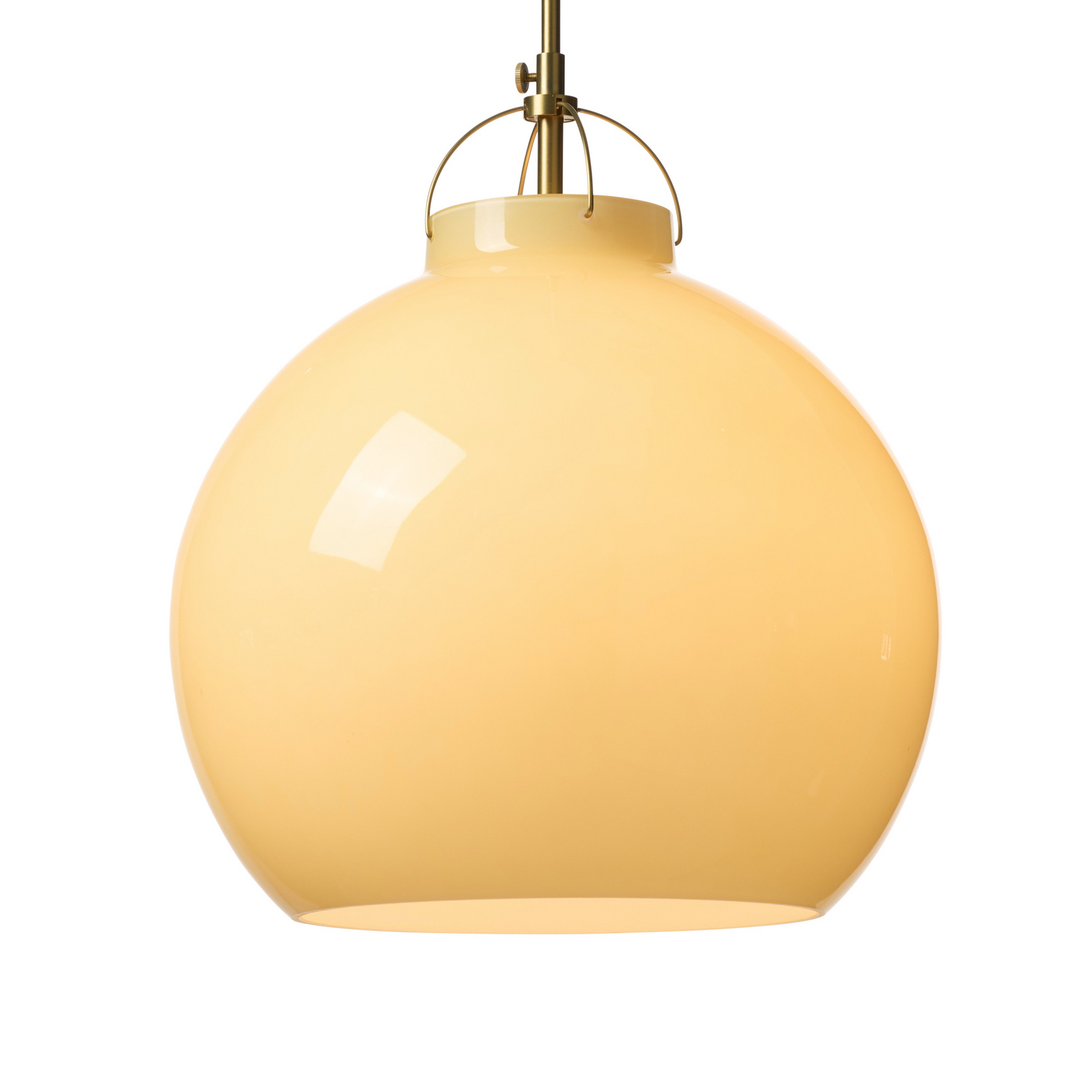 TOSCANA hanglamp, crème, Ø 36 cm, glas - Halo Design