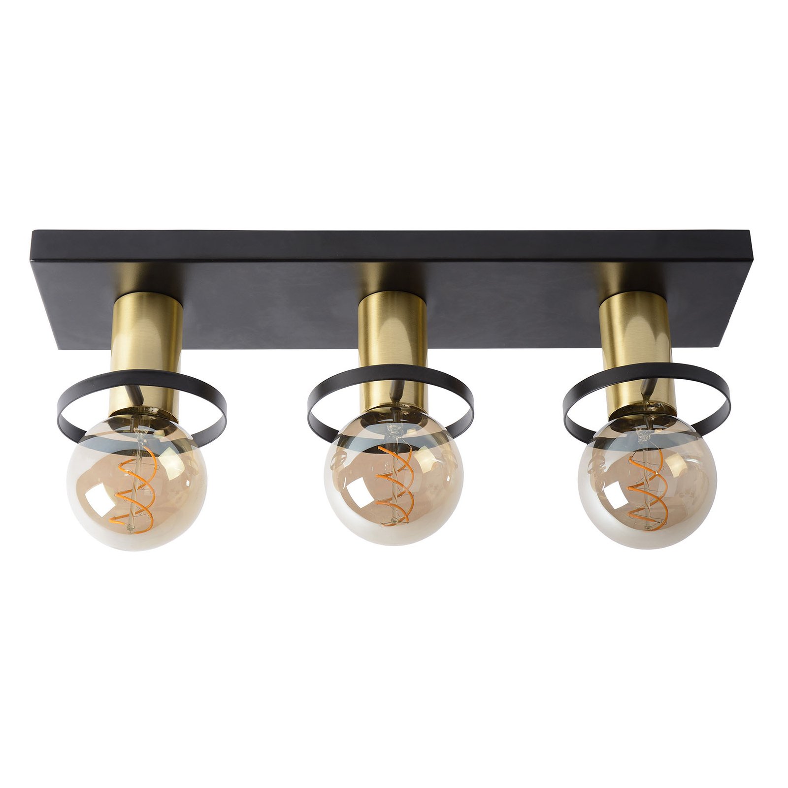 Anaka ceiling light, 3-bulb with a long shape