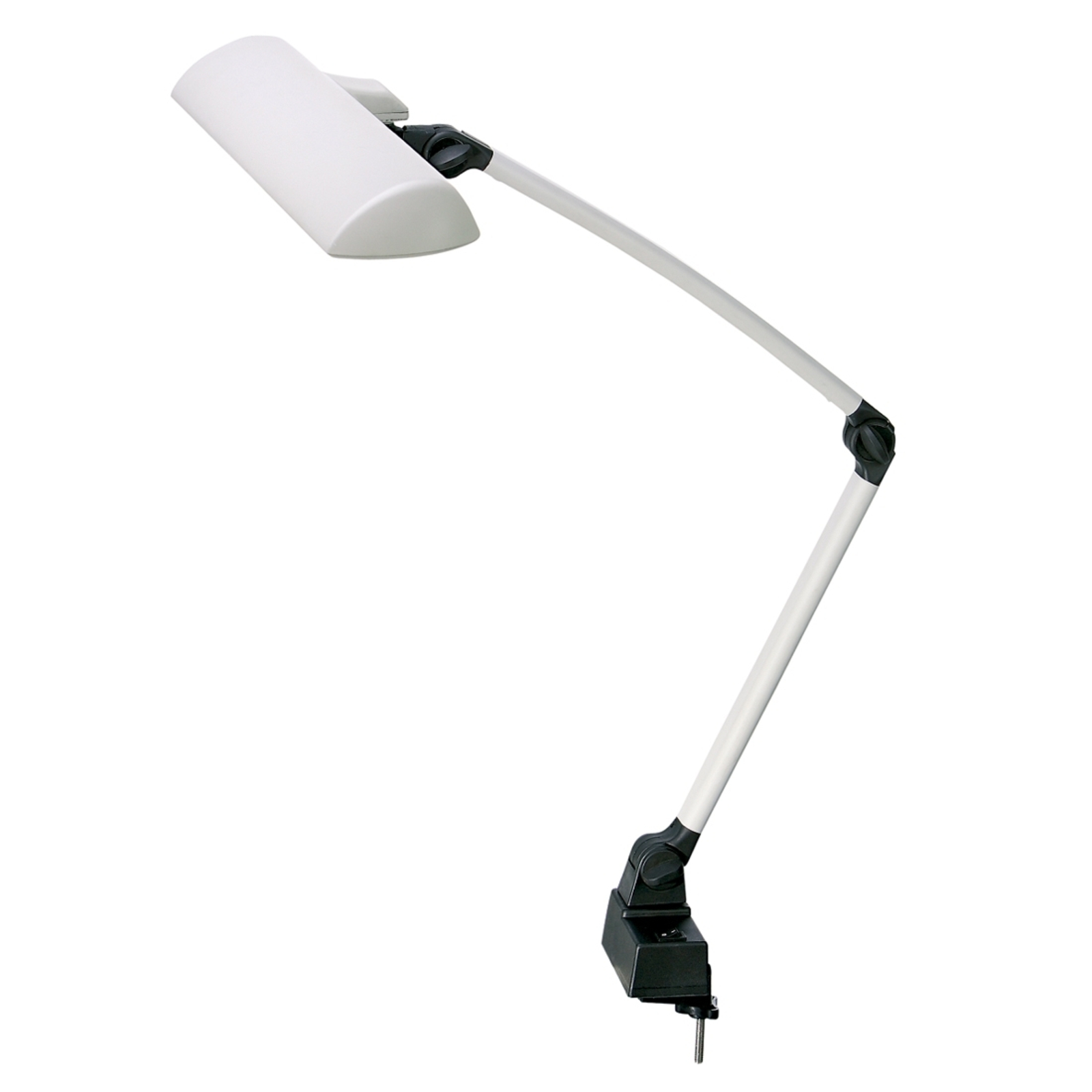 ALCO Workplace light CLIP, grey, for Workroom / Office, plastic, metal, 2G11, 36 W, energy efficiency: A, H: 80 cm