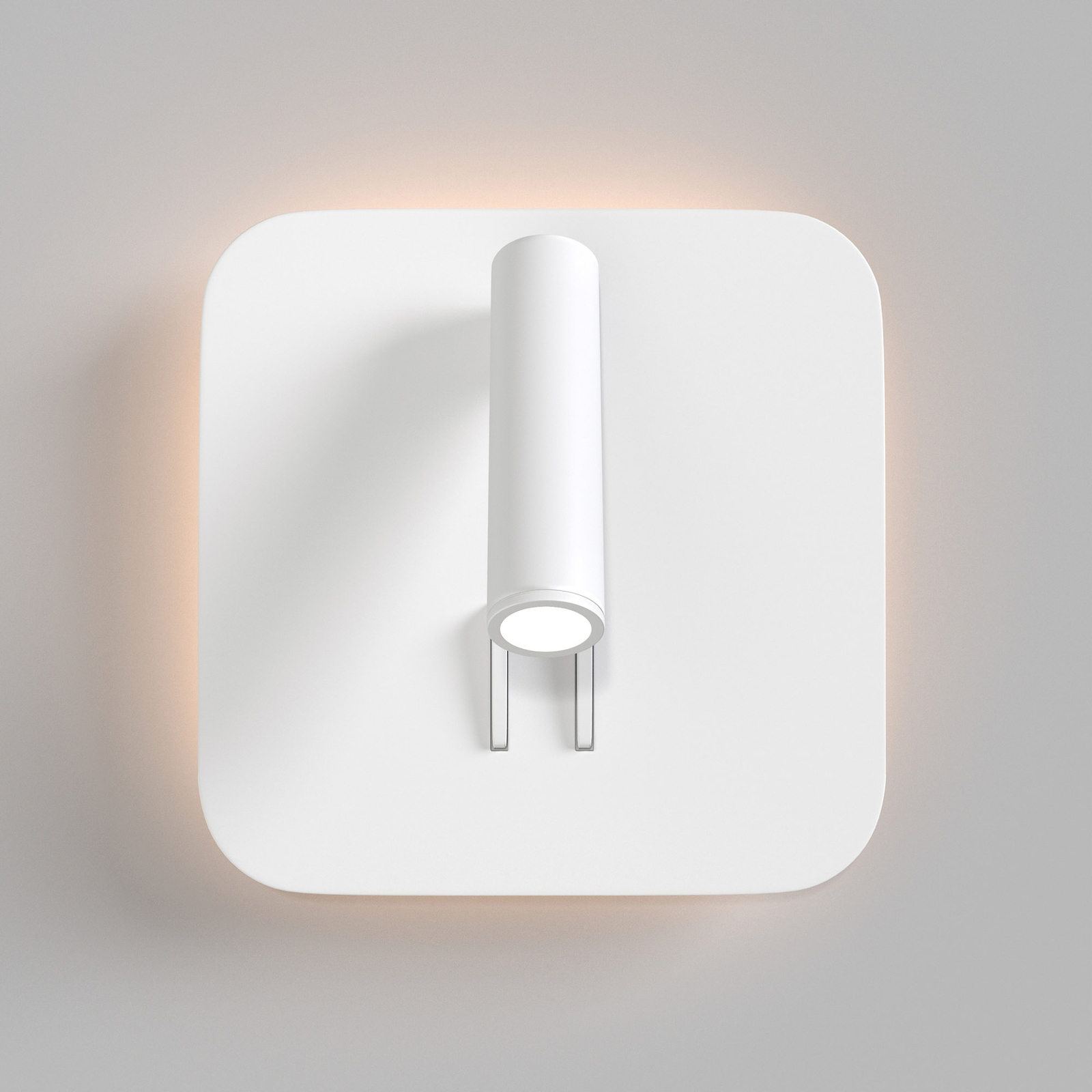 Lampa ścienna LED Maytoni iOS 176, kątowa, biała
