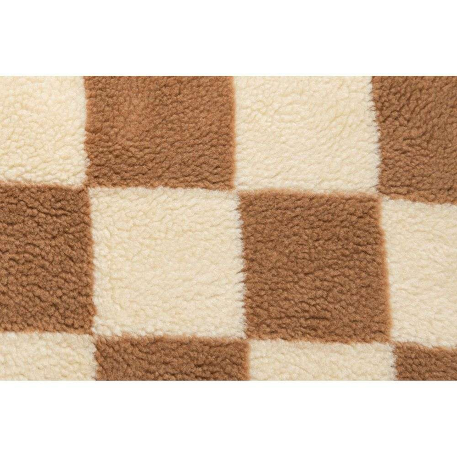 Square Pillow Párna Teddy Chess Almond Krém - Fatboy®