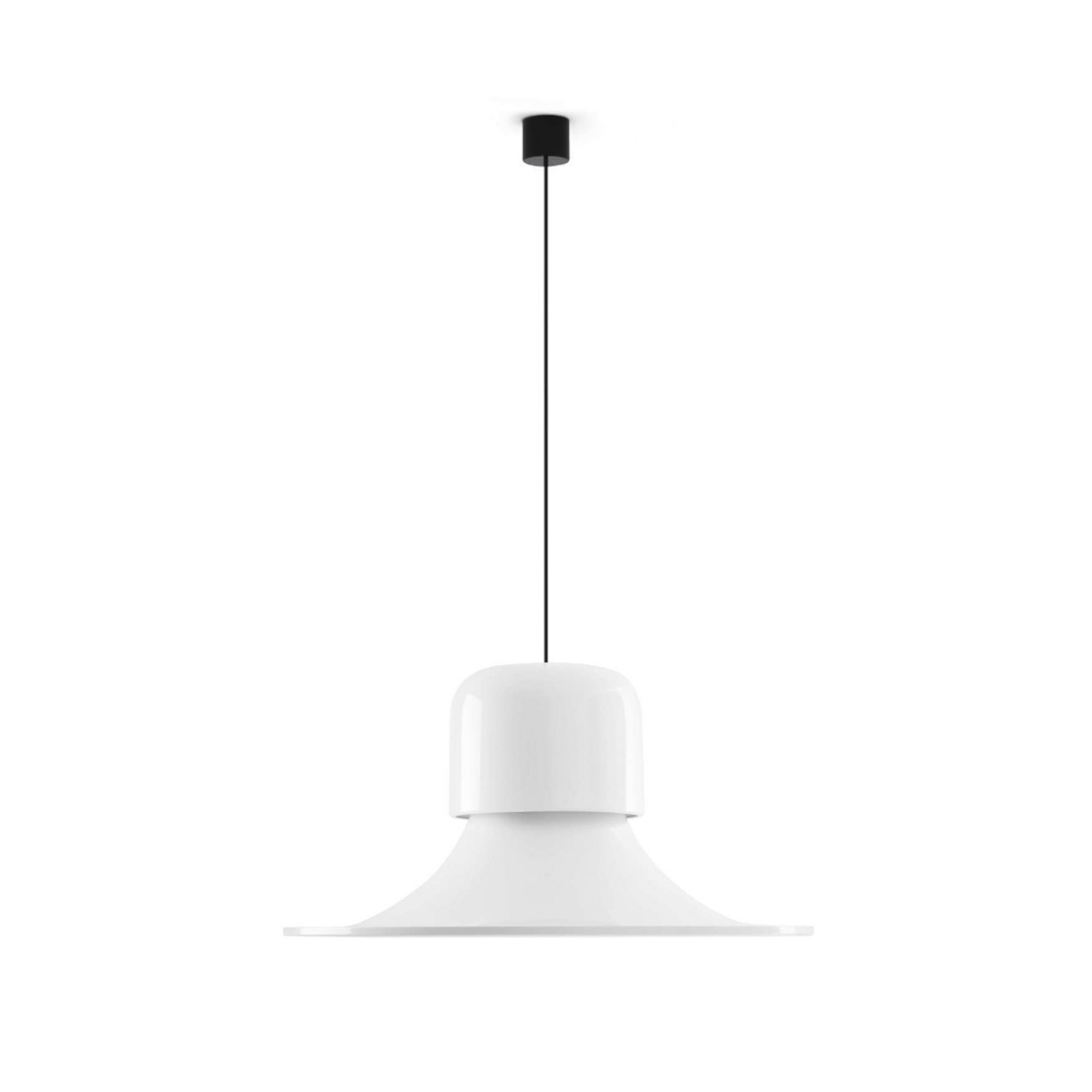 Campana LED-hänglampa, grå, DALI-Push - Stilnovo
