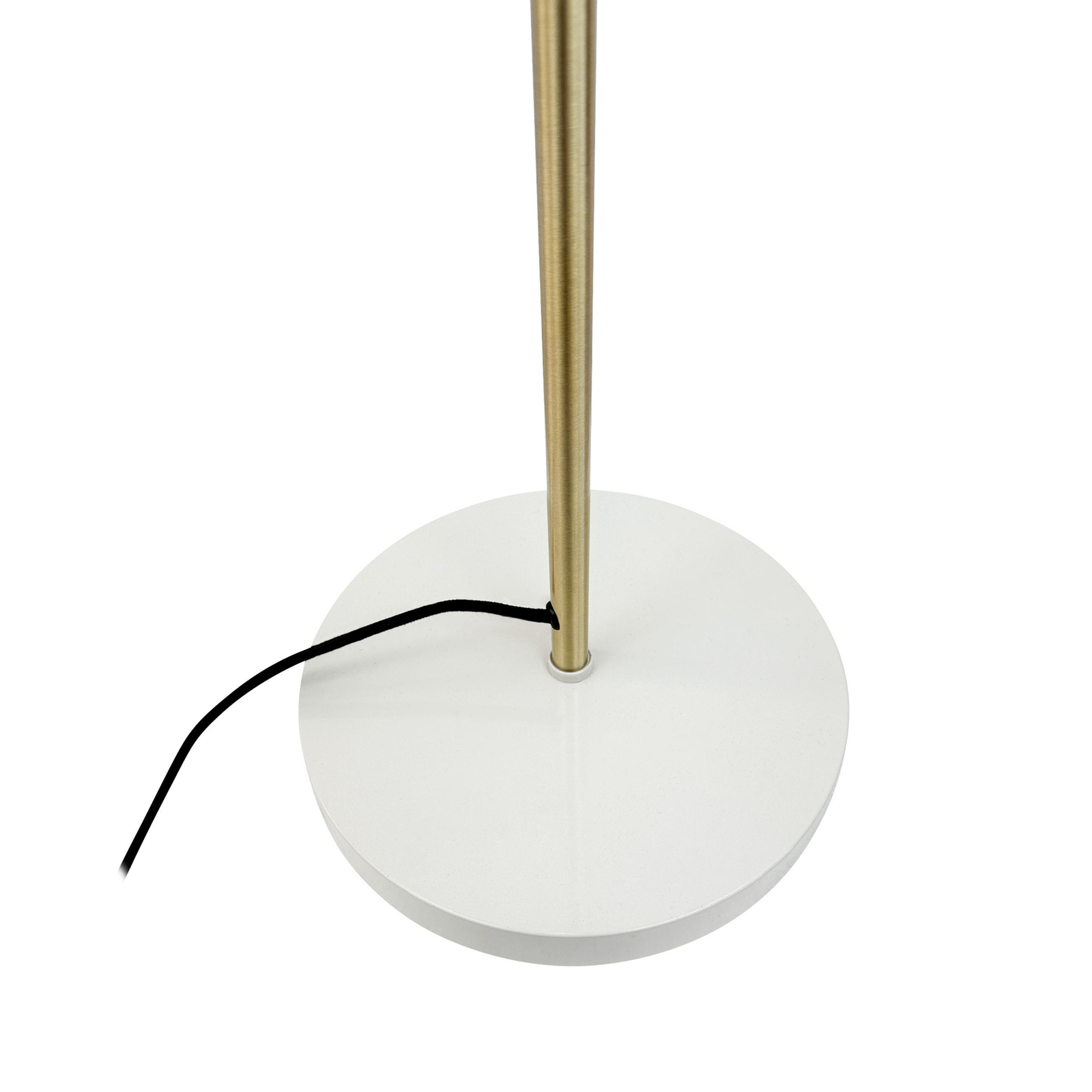 Dyberg Larsen Sleep vloerlamp, putty wit, hoogte 165 cm, staal