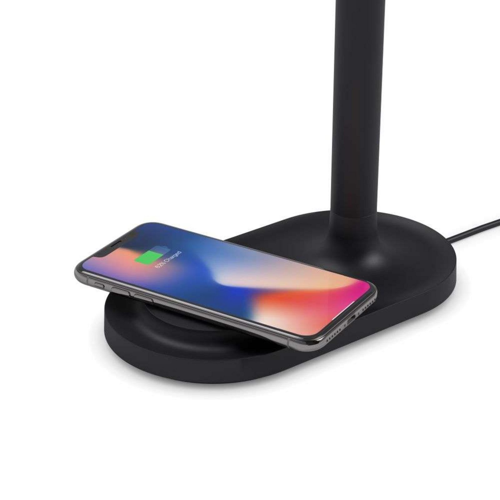 Emendo Veioză w/Qi Wireless Charging Black - Eva Solo