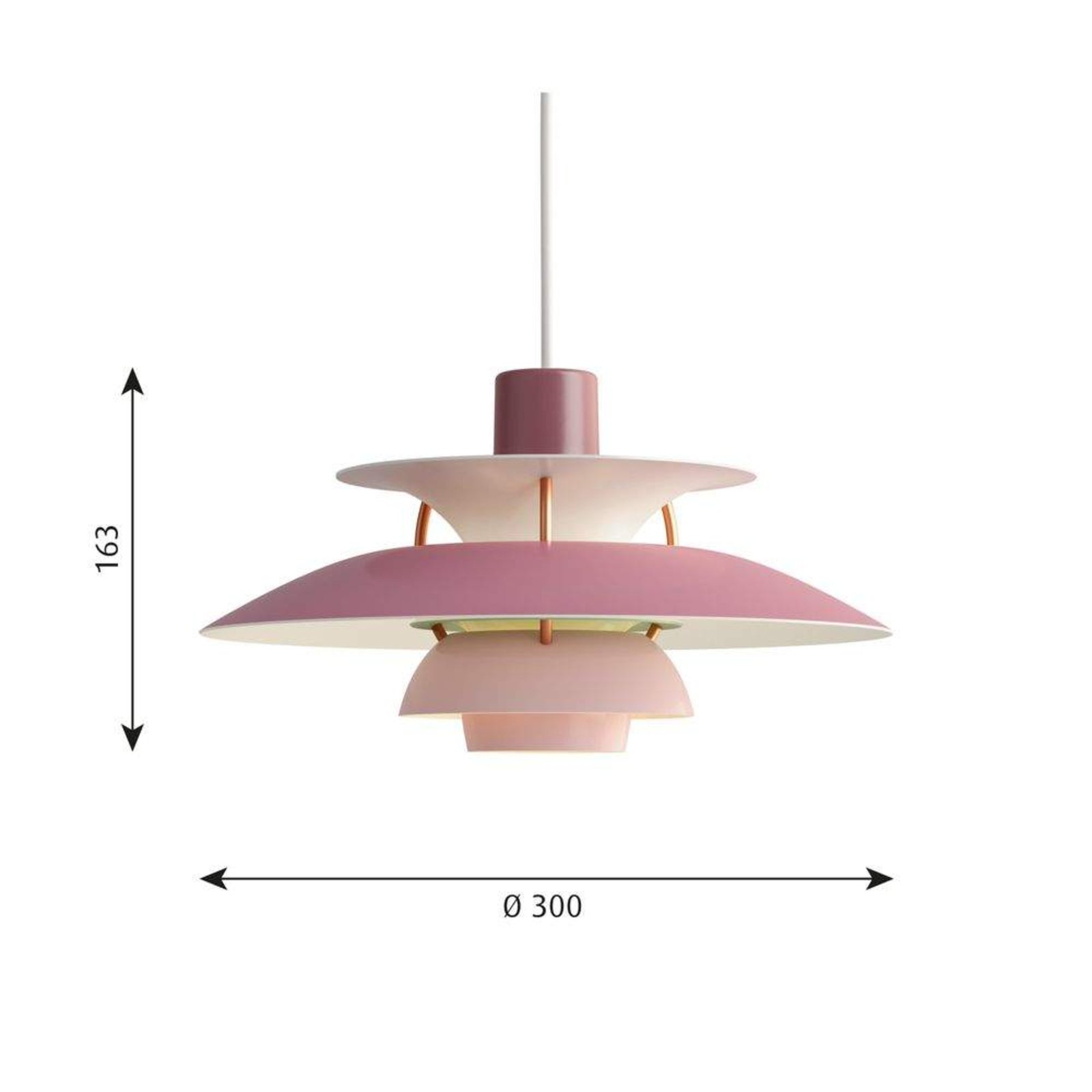 PH 5 Mini Pendant Rosa - Louis Poulsen