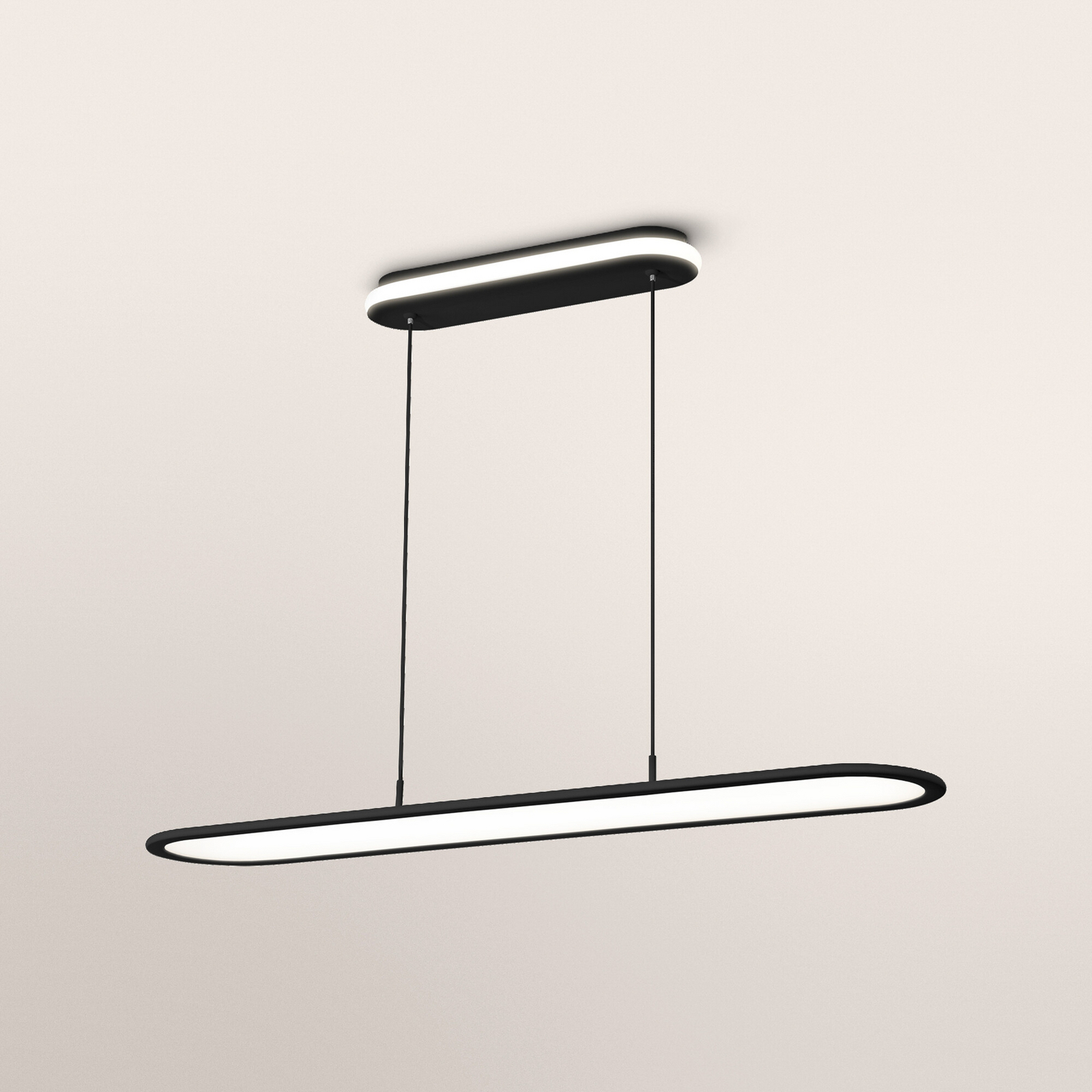 OSRAM LED-Pendel Office line Panel Ellipse schwarz 940 DIM