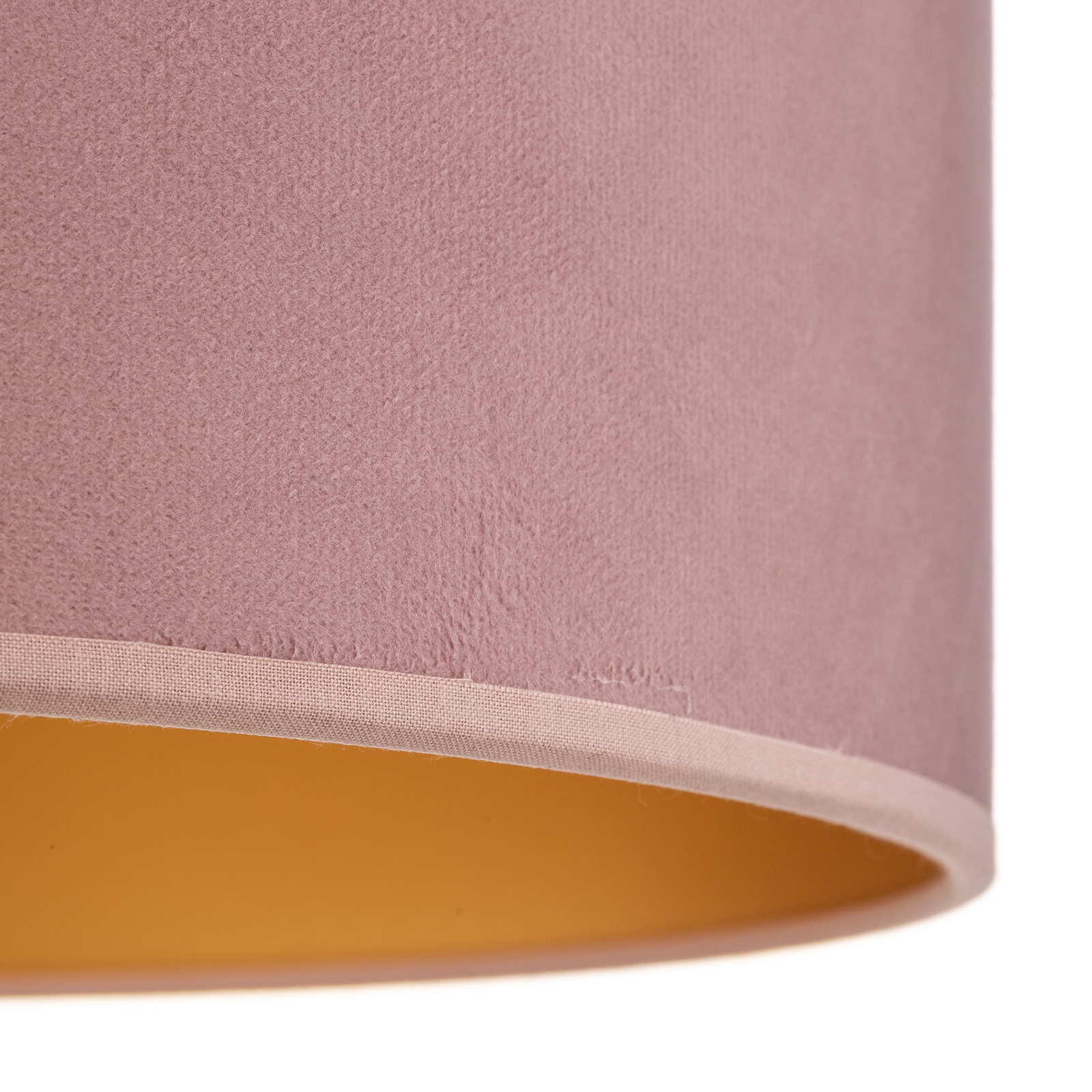 Sospensione Golden Roller Ø 40 cm rosa chiaro/oro