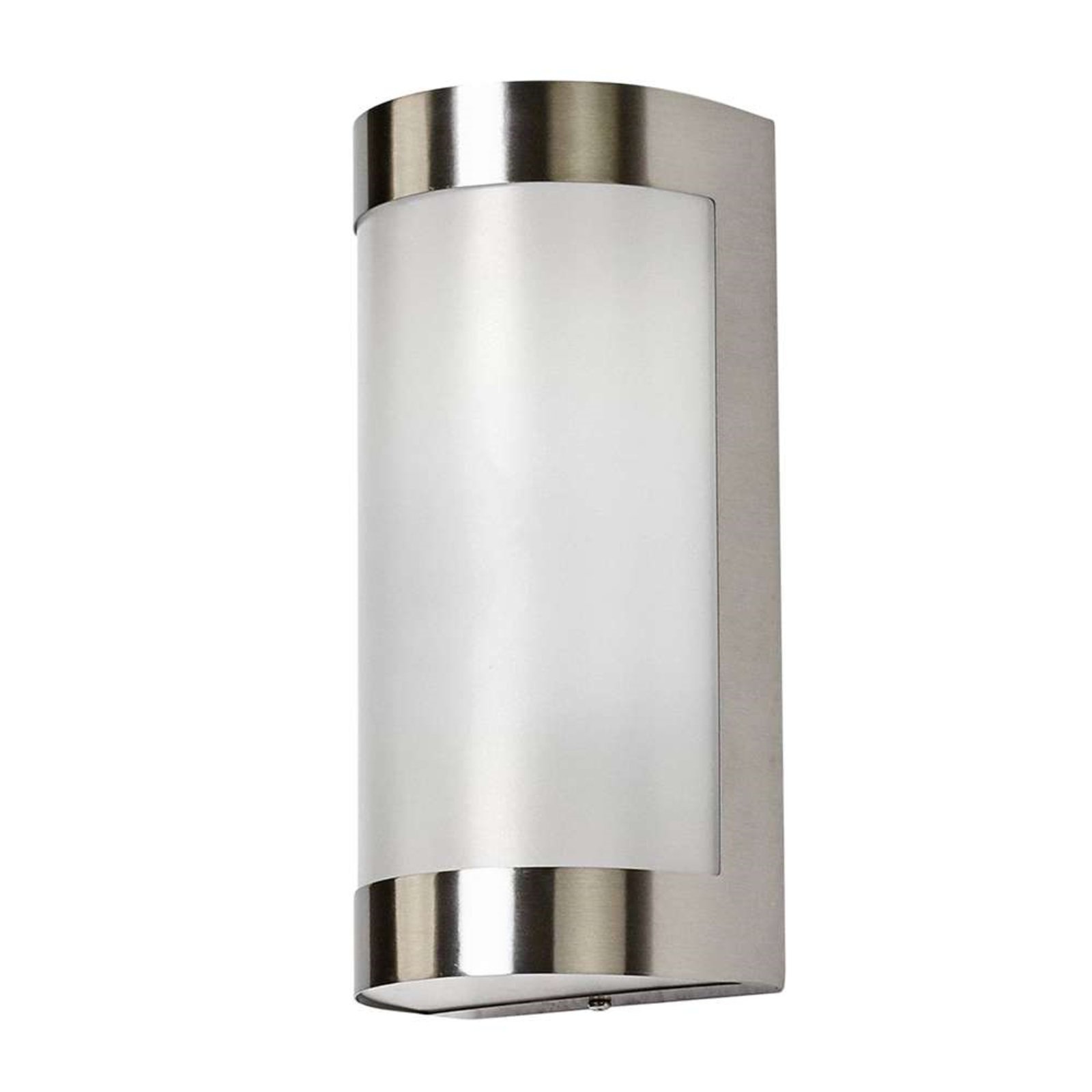 Alvin Outdoor Wall Lamp Steel/Opal - Lindby