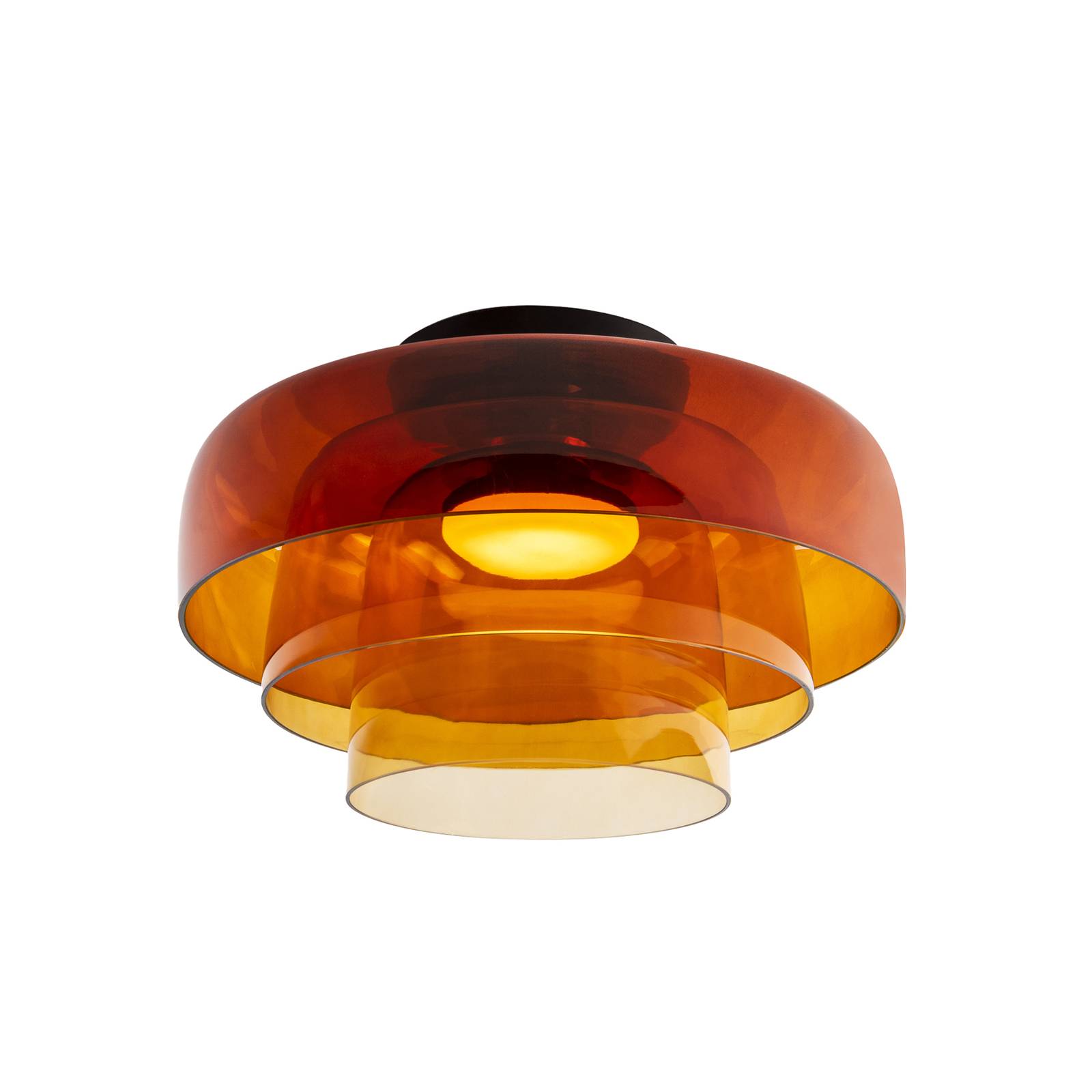 LEDS-C4 Plafonnier LED Levels Ceiling ambre triple CCT