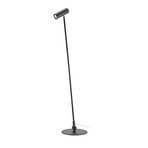 Lampadaire LED Arlo, noir, fer, hauteur 132 cm, à intensité variable - Markslöjd
