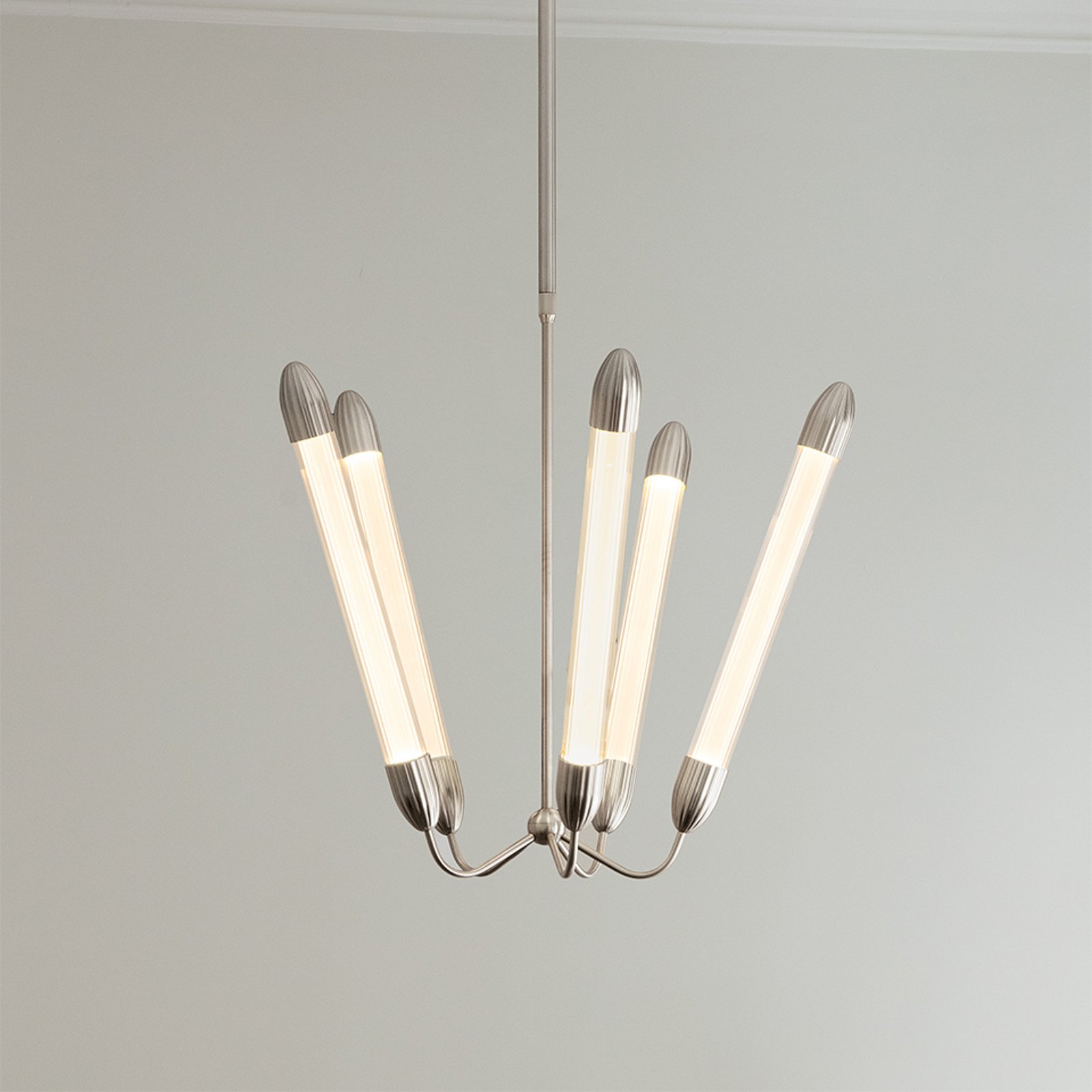 UMAGE pendant light Lemon Squeeze long, steel, Ø 85.6 cm