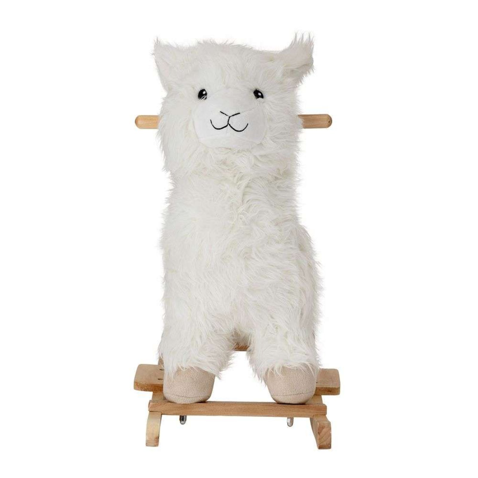 Kinto Rocking Toy Lama White - Bloomingville