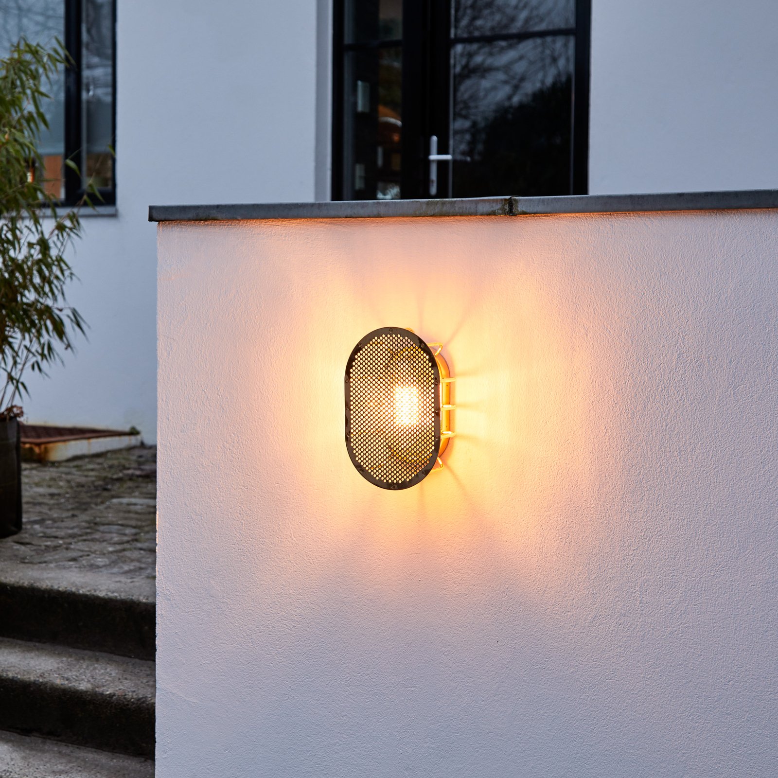 Night Rider Wall Lamp Raw Brass - Design By Us