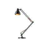 Archi T1 Junior Lampă de Masă w/Base Mat Black/Gold - NORDIC LIVING