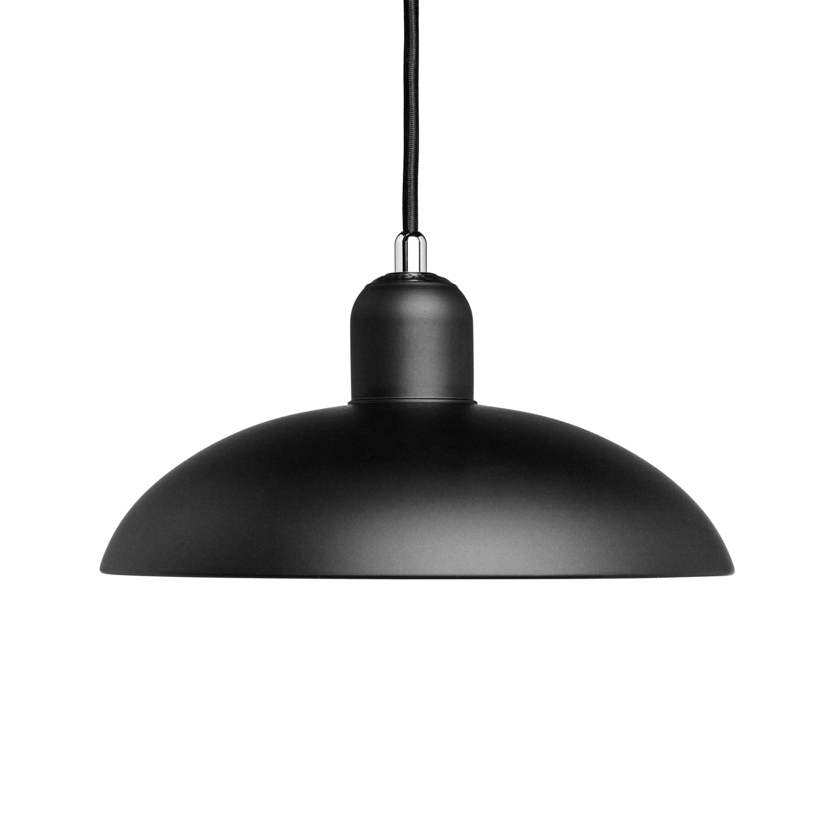 FRITZ HANSEN Lampada a sospensione Kaiser Idell 6631-P, nero opaco