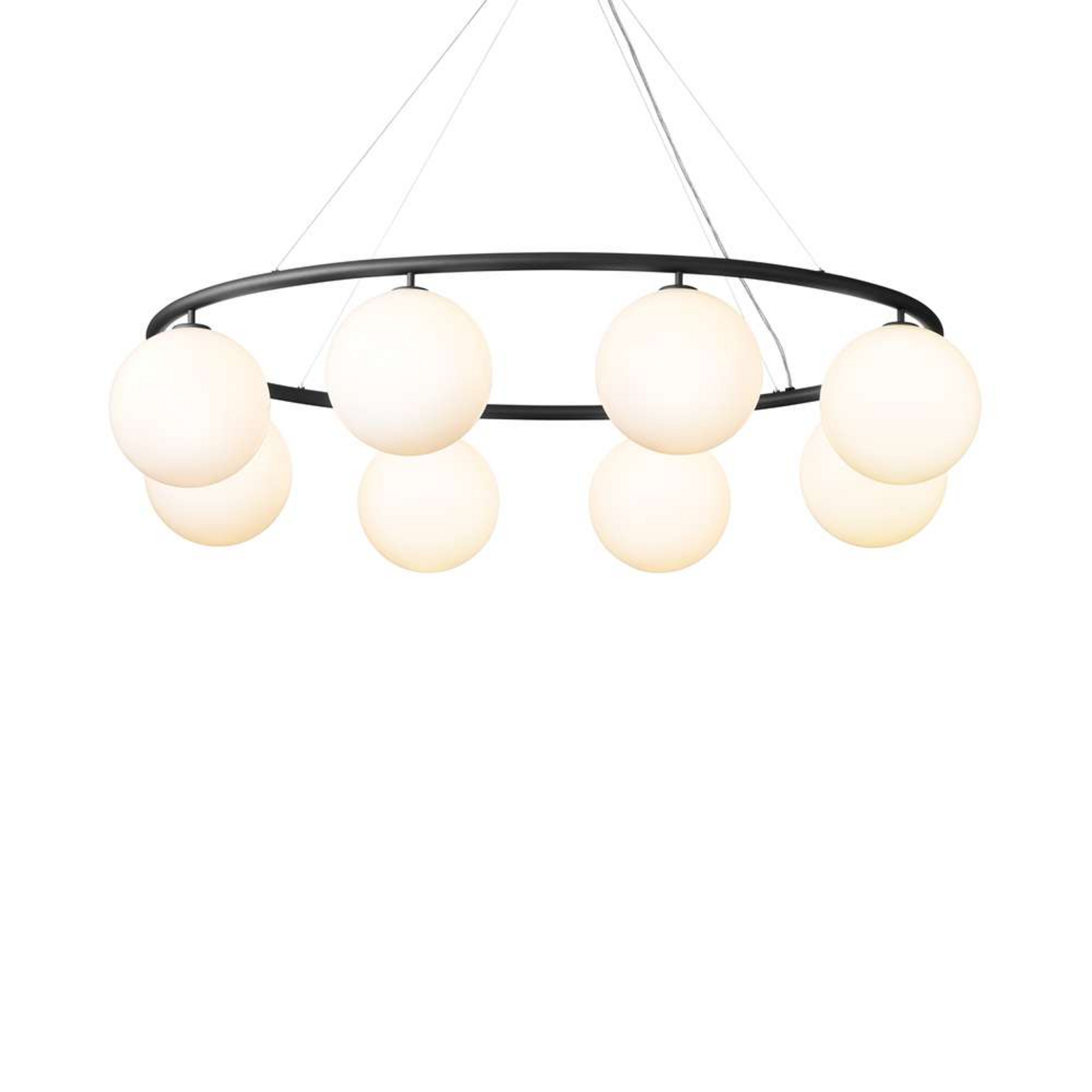 Miira 8 Oval Candelabru Rock Grey/Opal - Nuura