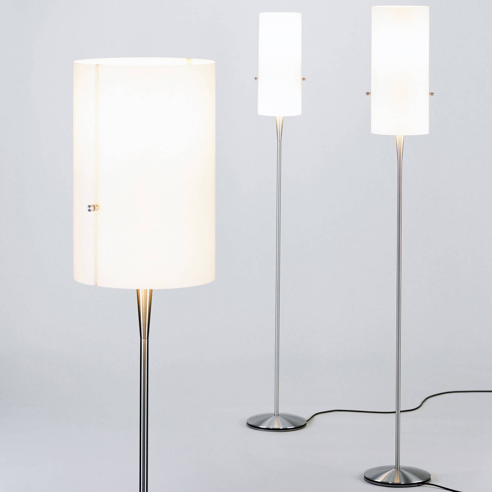 serien.lighting Club S LED-gulvlampe aluminium