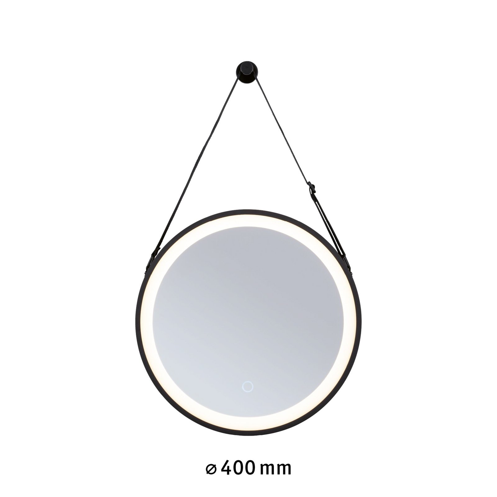 Paulmann Miro-LED-riippupeili CCT Ø40cm framelight