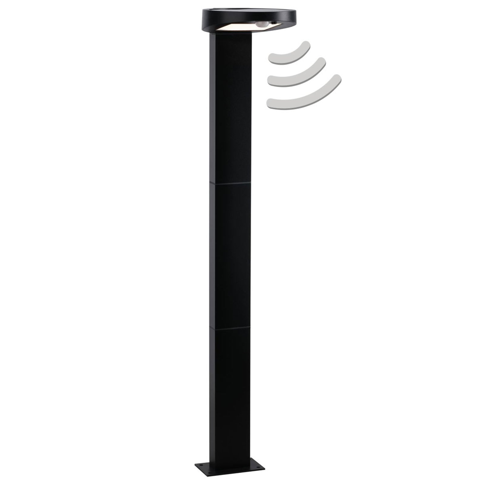 Ryse Garden Lamp Solcelle w/Sensor Anthracite - Paulmann