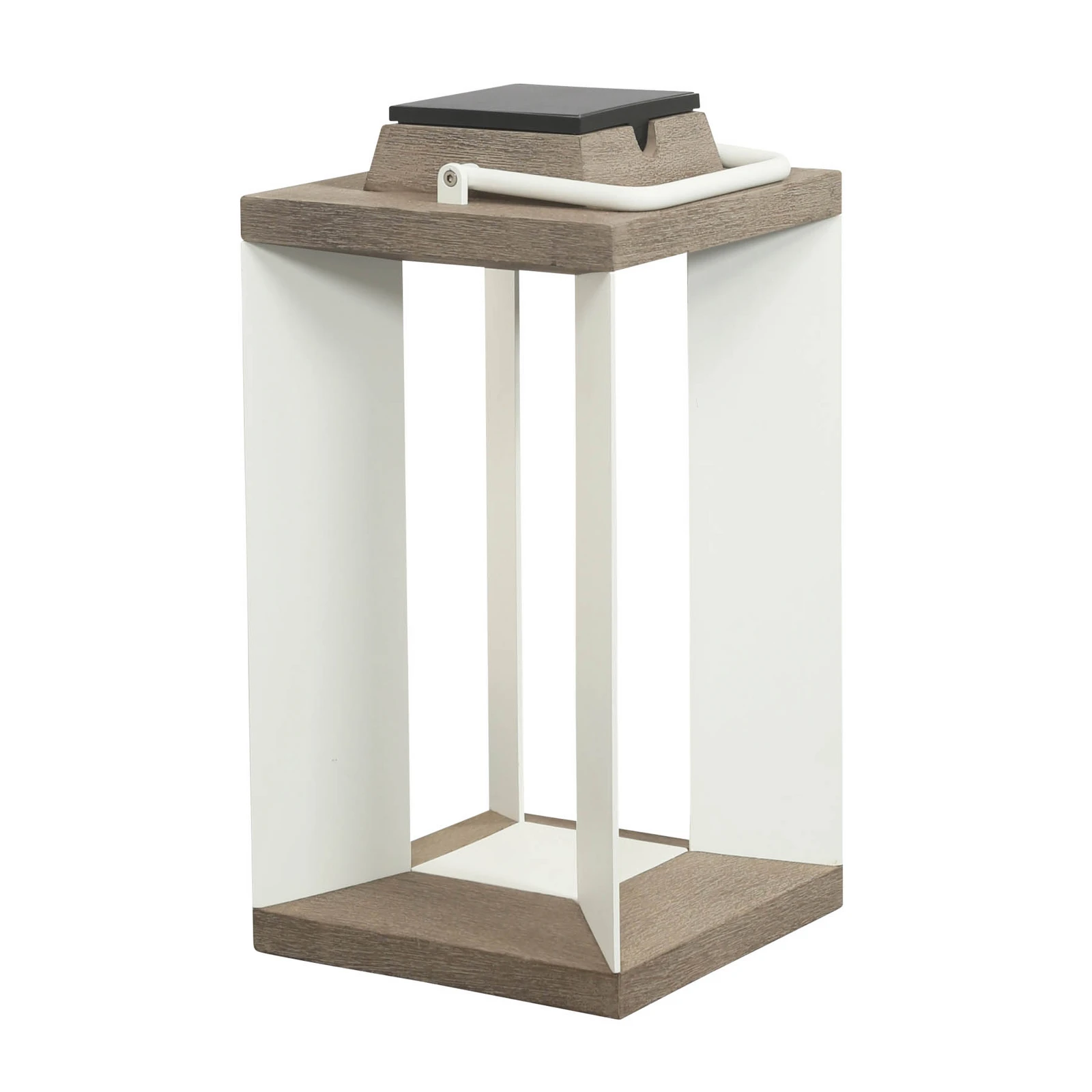 Päikeselatern Teckalu, Duratek/valge, 45.5cm