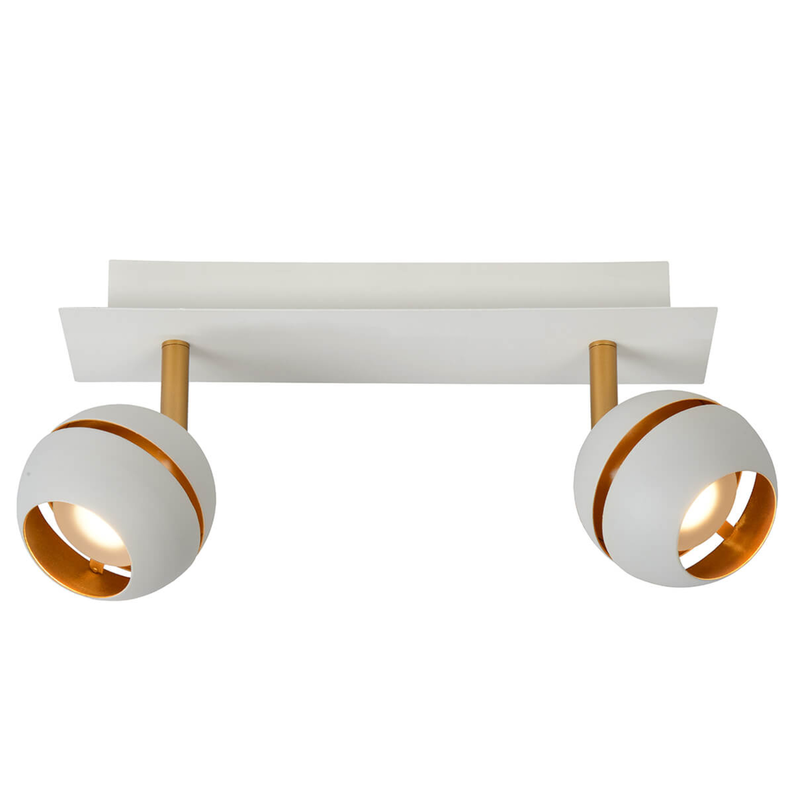 Binari LED-loftlampe, 2 lyskilder, hvid
