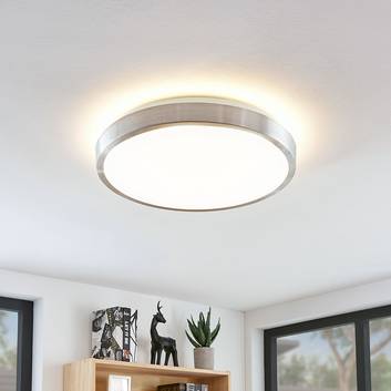 Lindby Emelie LED ceiling lamp, round, 42 cm