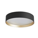 Lucia 35 Candeeiro de Tecto Black/Gold - Loom Design